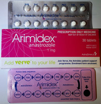 Arimidex, Femara of Aromasin